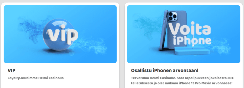 Helmi Casino tarjoukset