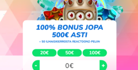 Mahti Casino bonus