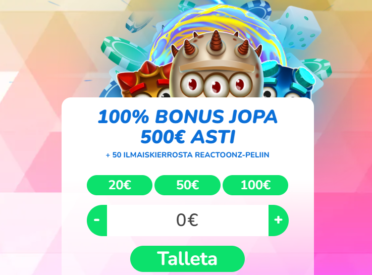 Mahti Casino bonus