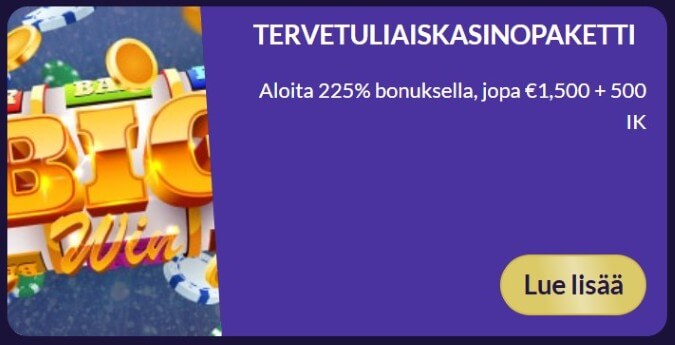 4Kasino Casino bonus jakautuu 3 talletukselle. 4Kasino Casino bonus jakautuu 3 talletukselle.