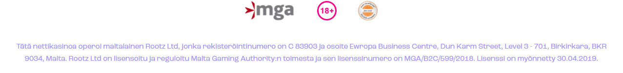 Spinz Casino lisenssi
