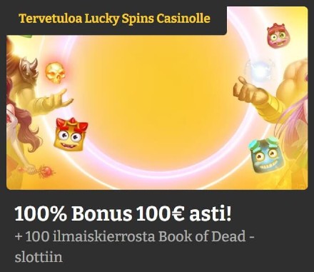 LuckySpins Casino bonus