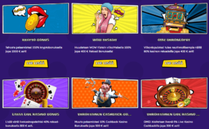 Ohmyzino Casino tarjoukset