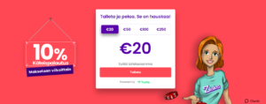 Zinkra Casino talletus