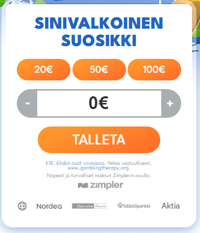 Sisu Kasino talletus