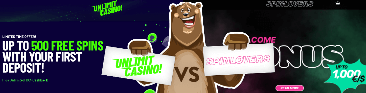 Unlimit vs Spinlovers Casino