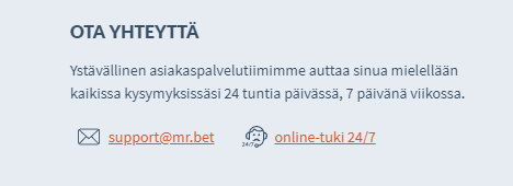 Mr Bet aspa