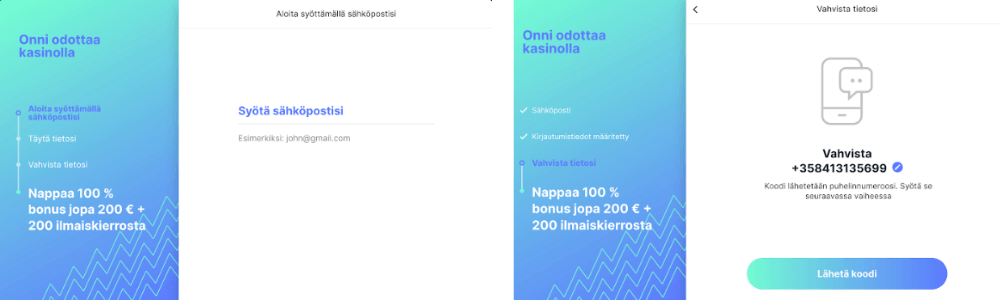 Norppa Kasino rekisteröinti