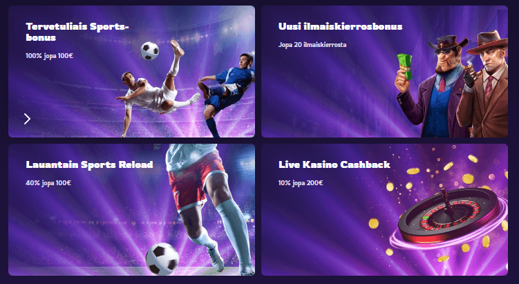 OnestepCasino tarjoukset