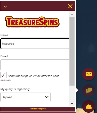 Treasure Spins Casino aspa
