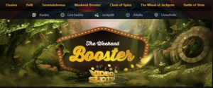Videoslots Casino tarjoukset