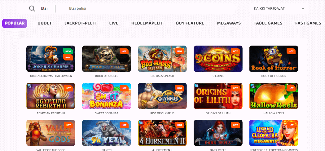 Berry Casino pelit