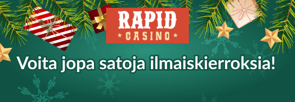 Rapid Casino joulukalenteri 2022