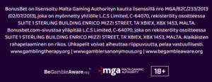 BonusBet Casino lisenssi