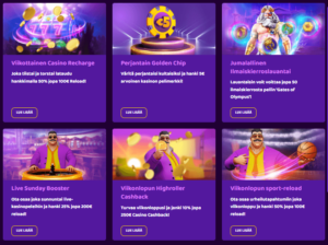 BonusBet Casino tarjoukset
