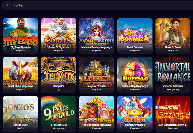 Gxmble Casino pelit