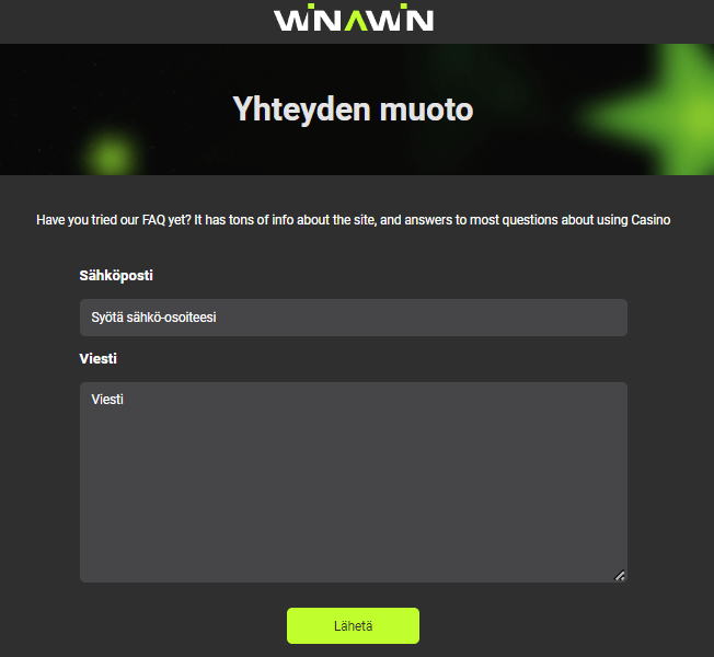 Winawin Casino aspa