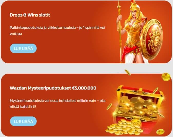 Quickslot Casino kampanjat