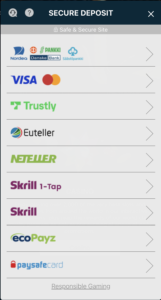 Bzeebet Casino talletus