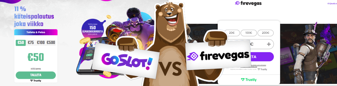 GoSlot vs FireVegas Casino