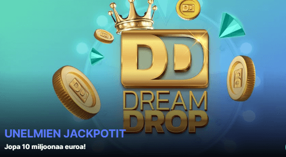 Dream Drop -jättipotit Norppa Kasinolla