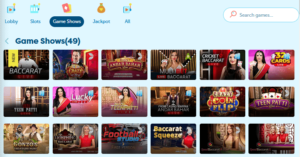 PlayFrank Casino live pelit