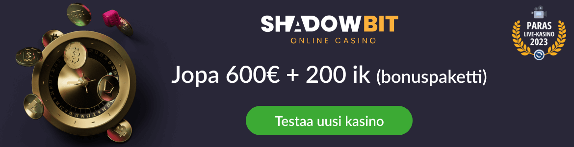 Uusi kasino 2023 - Shadowbit.io