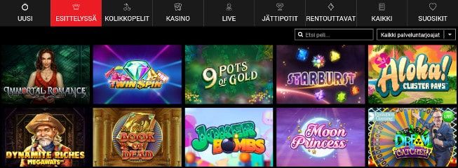21LuckyBet Casino pelit