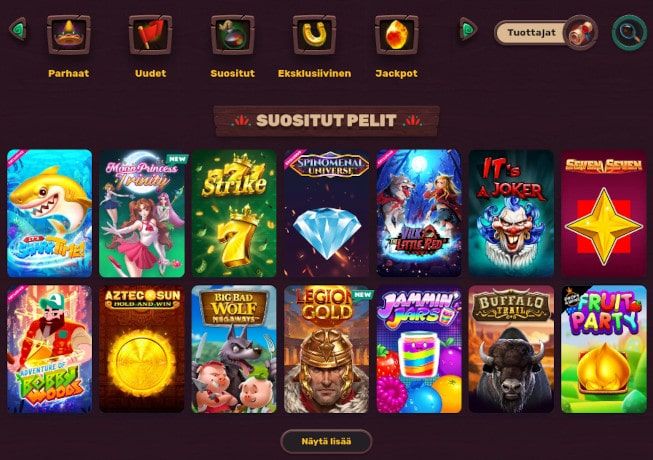 5Gringos Casino pelit