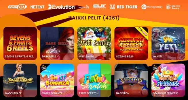 Amok Casino pelit