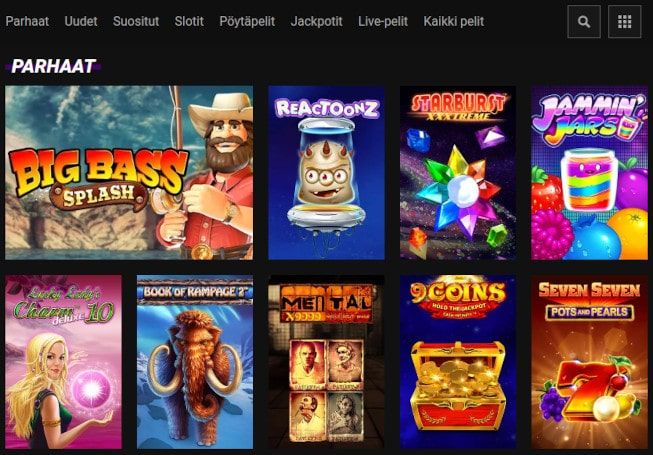Betinia Casino pelit
