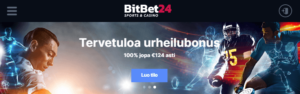 BitBet24 Casino vedonlyönti bonus
