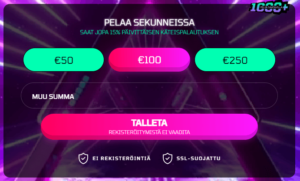Buumi Casino talletus