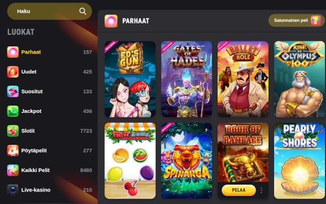 FezBet Casino pelit