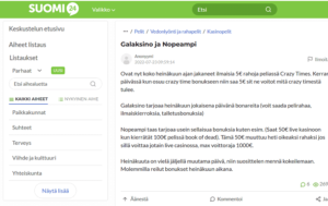 Galaksino Casino Suomi24