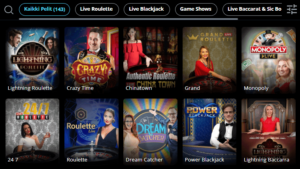 Griffon Casino live pelit