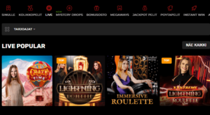 N1 Casino live pelit