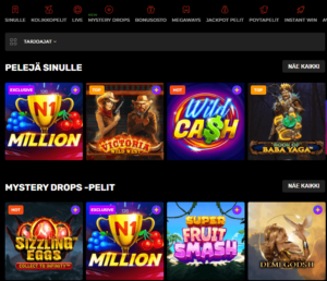 N1 Casino pelit