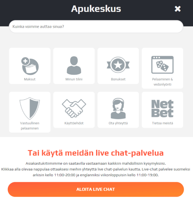 NetBet aspa