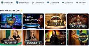Nucleonbet Casino live pelit