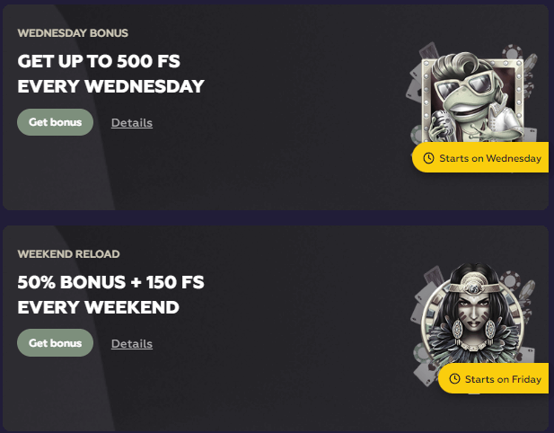 Playfina Casino tarjoukset