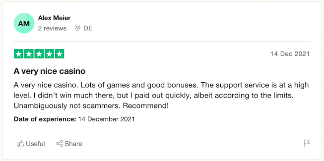 Wild Tokyo Casino trustpilot