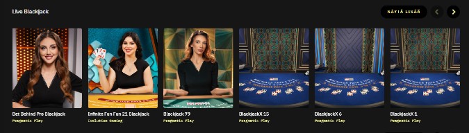 Nopein Live casino
