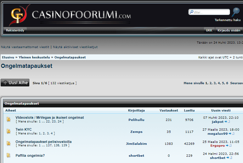 Casinofoorumi.com