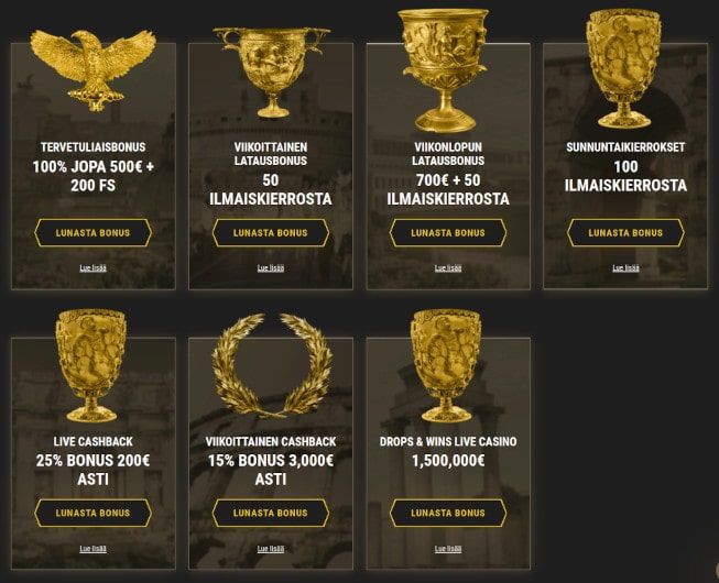 Casinoly Casino tarjoukset