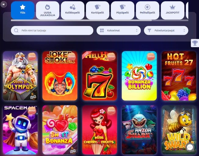 IamSloty Casino pelit