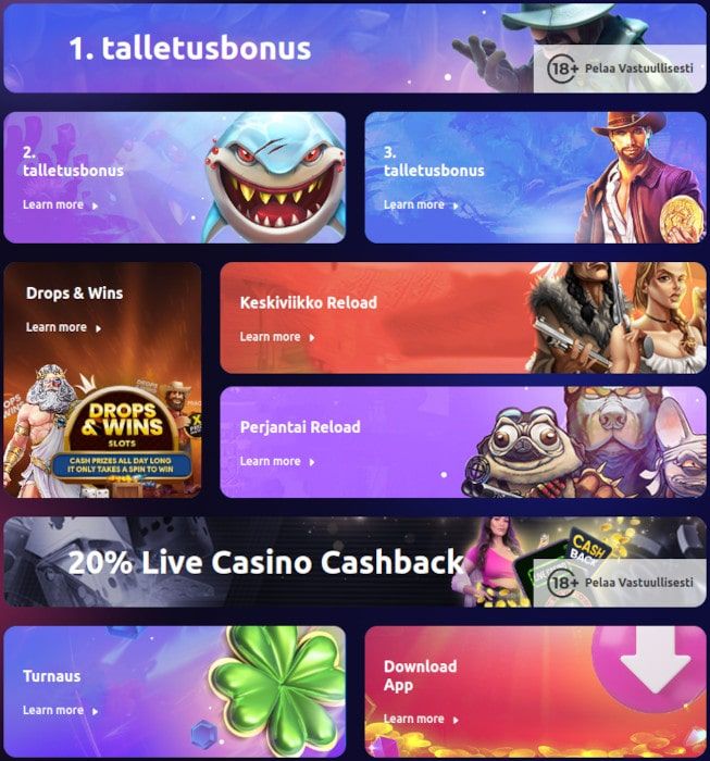 IamSloty Casino tarjoukset