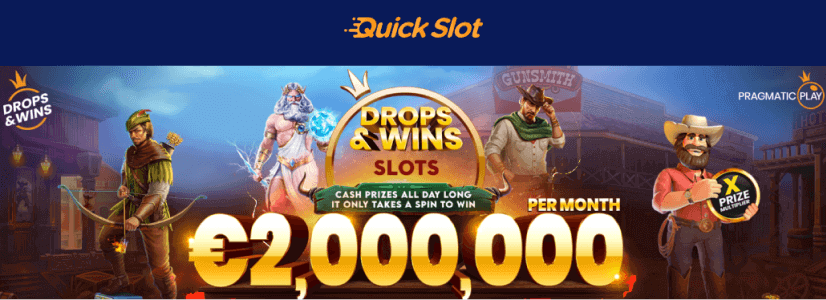 Pragmaticin suositut Drops & Wins -kampanjat QuickSlotilla