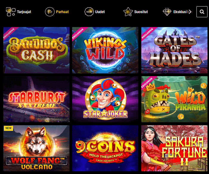 ZetCasino pelit