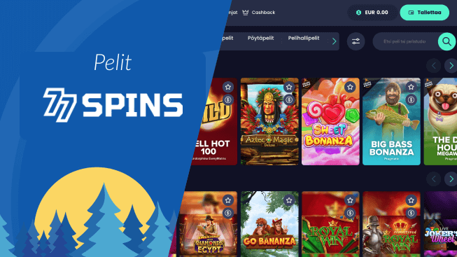 77Spins Casino pelit